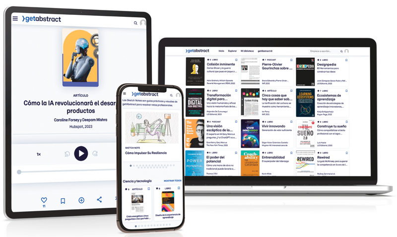 getabstract se puede visualizar en diferentes tamaños de dispositivos móviles y PC
