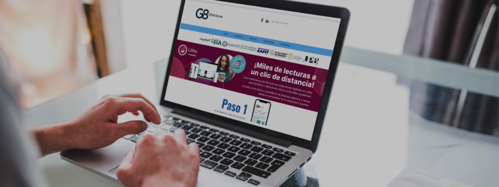 Explora el nuevo sitio web de las Bibliotecas del G8